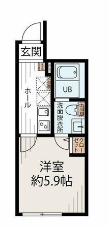 浮間舟渡駅 徒歩10分 4階の物件間取画像